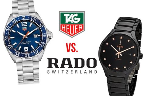 Tag Heuer vs Rado Watch Brand Overview and Comparison.